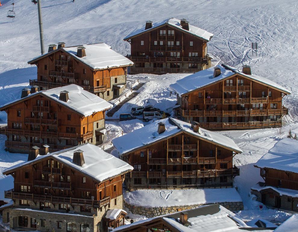 CGH Résidences&Spas les Chalets du Soleil Authentiques Saint-Martin-de-Belleville Exterior foto
