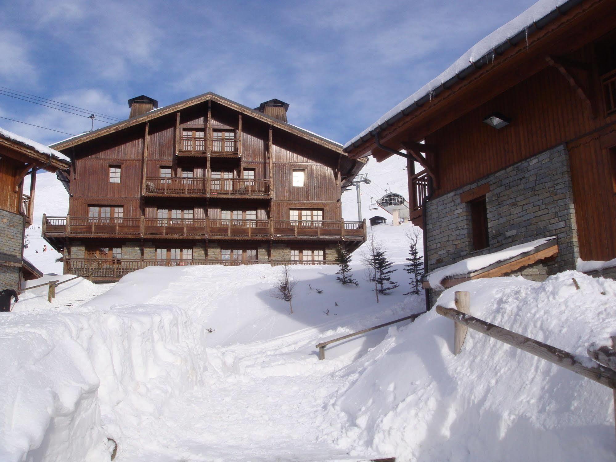 CGH Résidences&Spas les Chalets du Soleil Authentiques Saint-Martin-de-Belleville Exterior foto