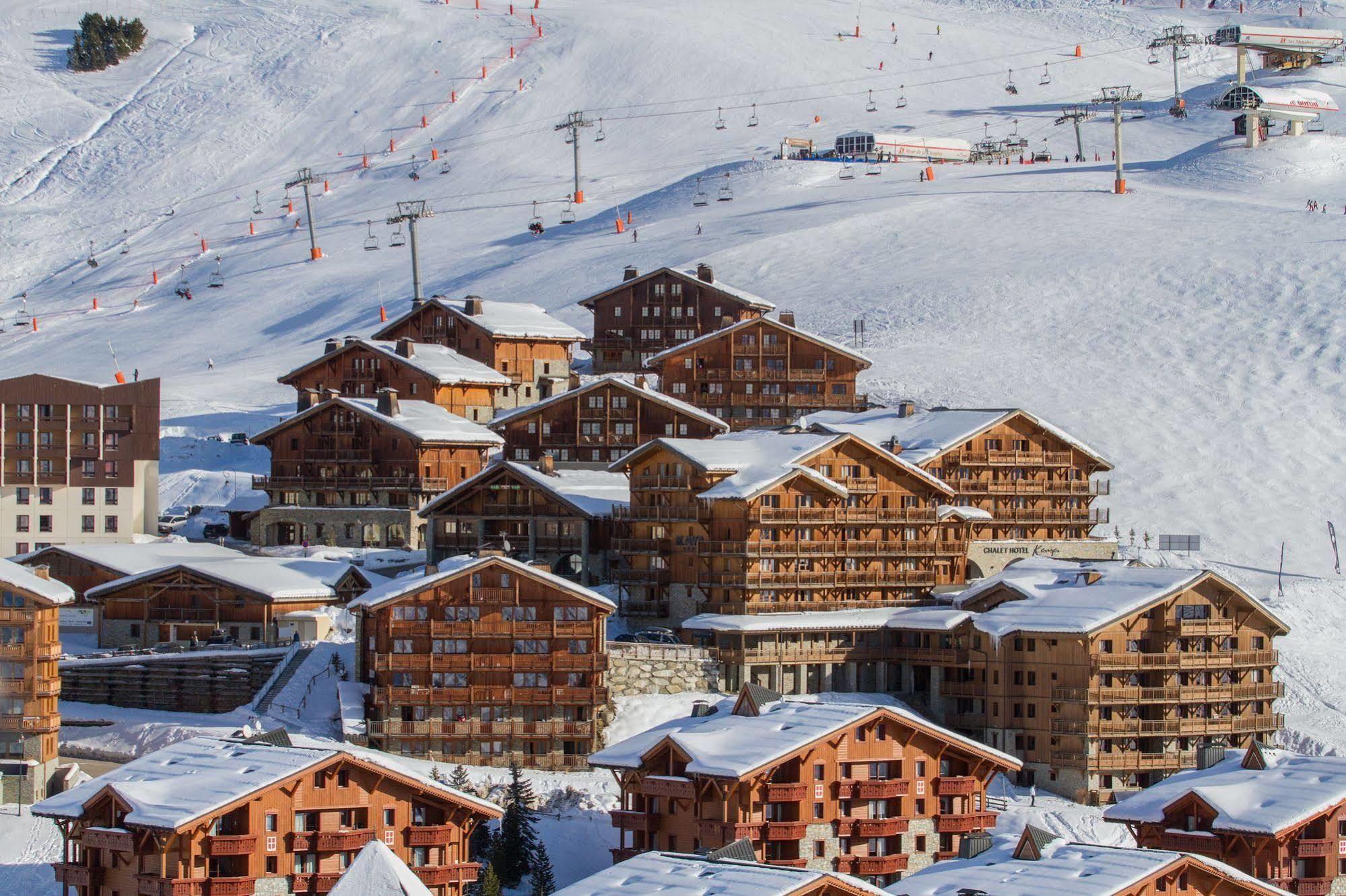 CGH Résidences&Spas les Chalets du Soleil Authentiques Saint-Martin-de-Belleville Exterior foto