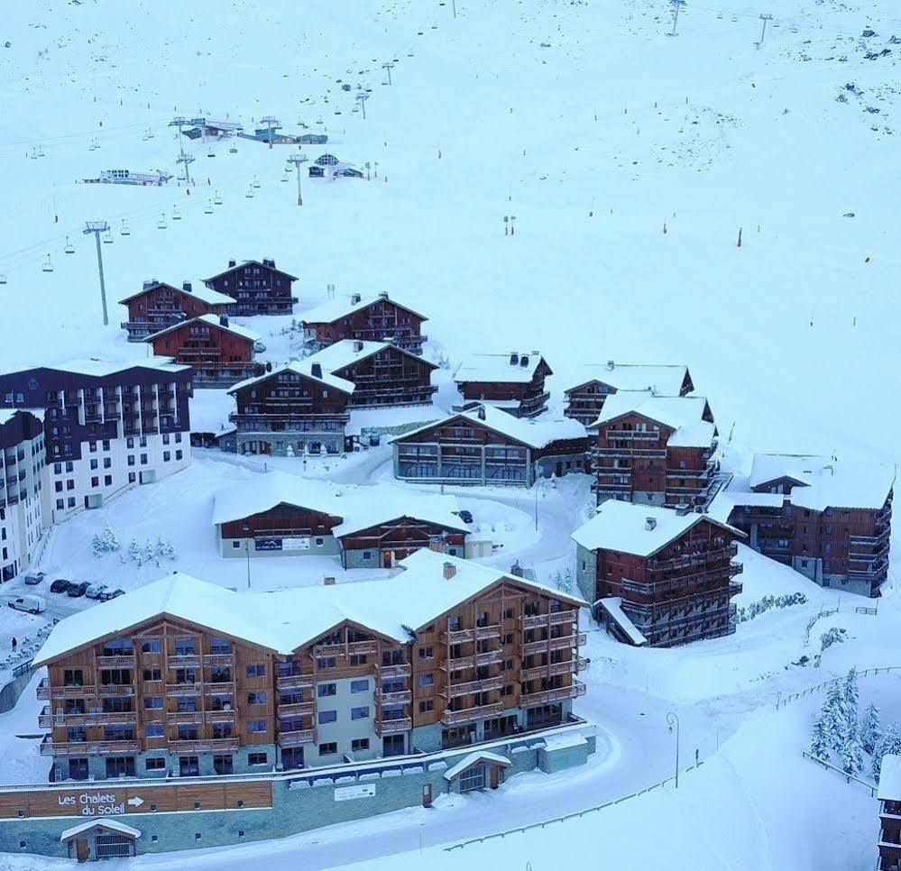 CGH Résidences&Spas les Chalets du Soleil Authentiques Saint-Martin-de-Belleville Exterior foto