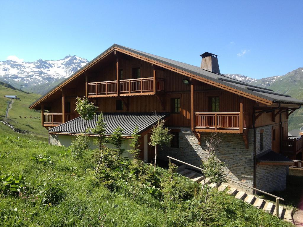 CGH Résidences&Spas les Chalets du Soleil Authentiques Saint-Martin-de-Belleville Exterior foto