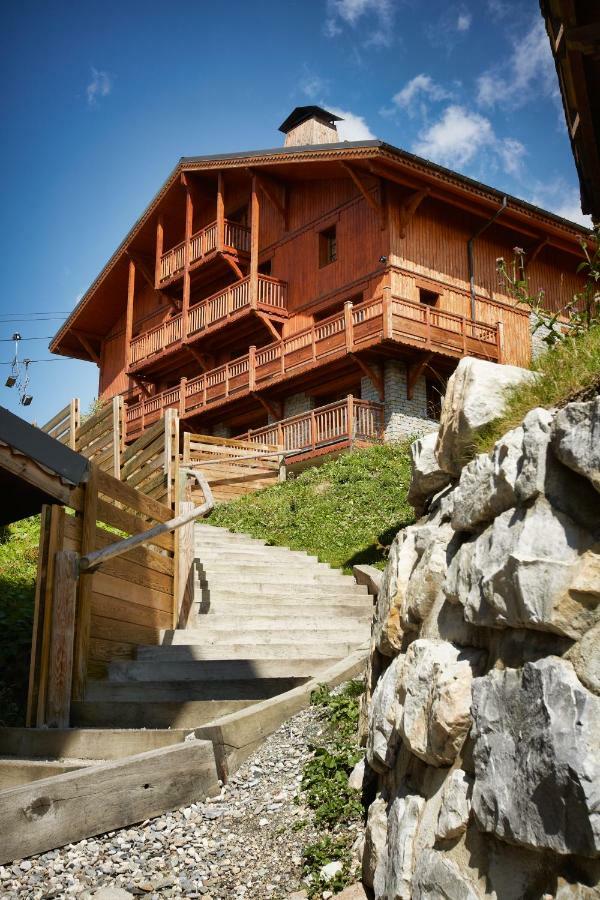 CGH Résidences&Spas les Chalets du Soleil Authentiques Saint-Martin-de-Belleville Exterior foto